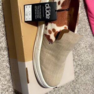 Hey Dude Light Brown Slip-On Shoes